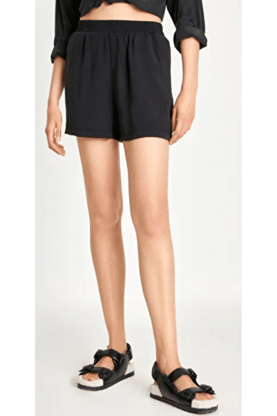 collusion Pantaloni scurți negri, 100% bumbac