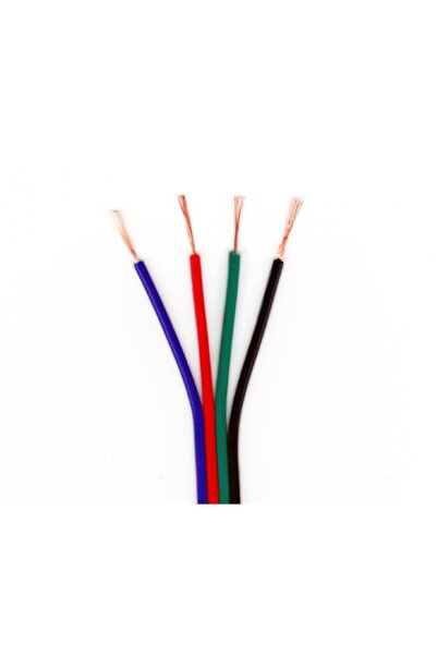 Audiosat Ρολό καλωδίου 4 συρμάτων, 50 μέτρα, για ταινία LED, RGB 5050, 3528