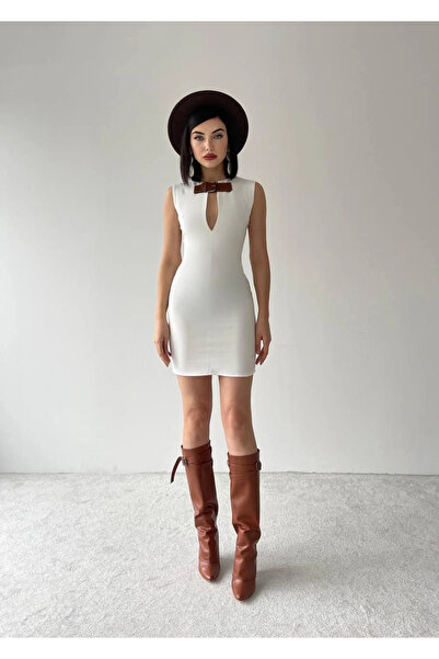 GENCULUS Nadia Belted Mini Dress