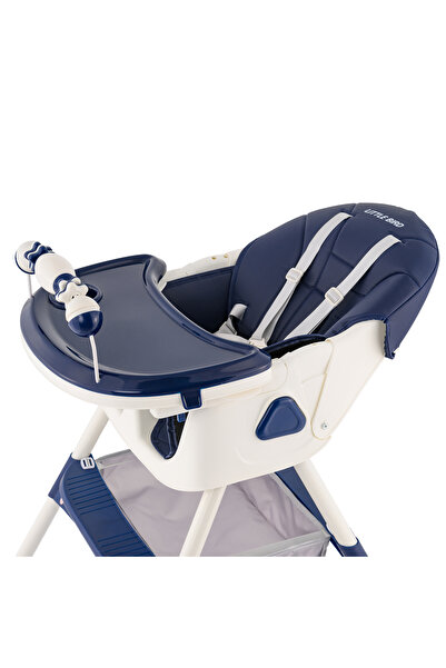 OEM 4 in 1 Baby Dining Chair, Age 6-72 months, Foldable High Chair, with 4 Wheels, Rocking Chair, 2 x Tray