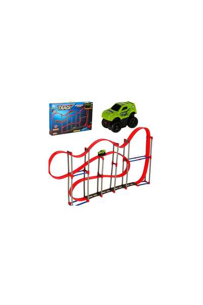 Three top online Anti-gravity car track, 120 pieces