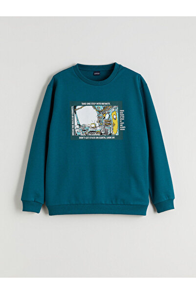 LC Waikiki طاقم الرقبة الصبي البلوز