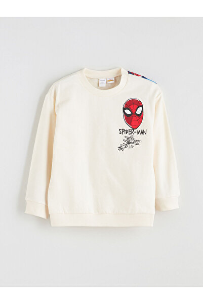 LC Waikiki Peak New Season Spider-Man Printed Boys' Sweatshirt