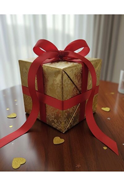 e Erta 10 Meters X 2 cm Red Ribbon, Satin Ribbon 1 Roll