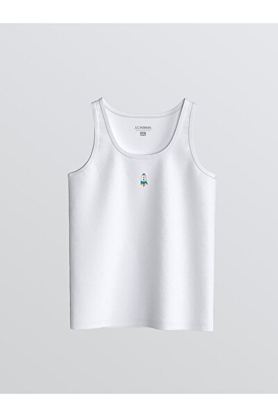LC Waikiki Özmarka New Season Crew Neck Boys' Undershirt