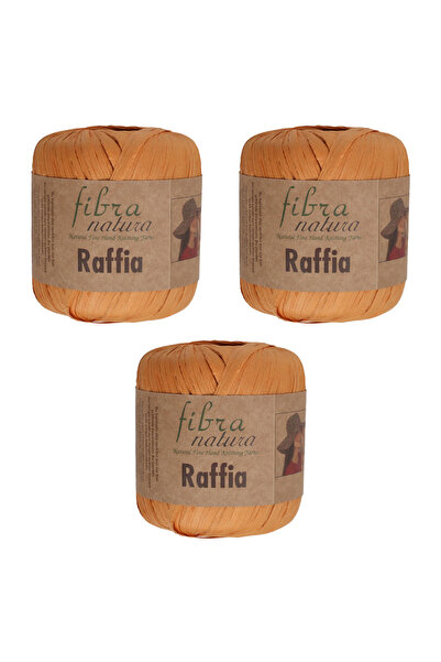 Fibra Natura حبل ورق الرافيا 3 عبوات، حبل للحقائب 116-20