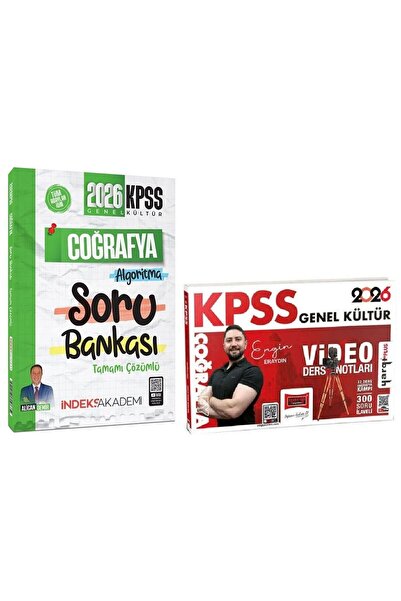 Yargı Yayınları Yargı + İndeks 2026 KPSS Coğrafya Video Ders Notları + Soru B...
