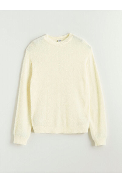 LC Waikiki Vizyon New Season guler rotund Pulover tricot pentru fete