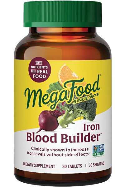 MEGAFOOD Blood Builder Tablets - 30 Tablets