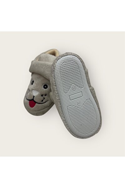 şeker shoes Cute Animals Velcro Anti-Slip Sole Nursery Home School Shoes Baby Kids Slippers Home Boots