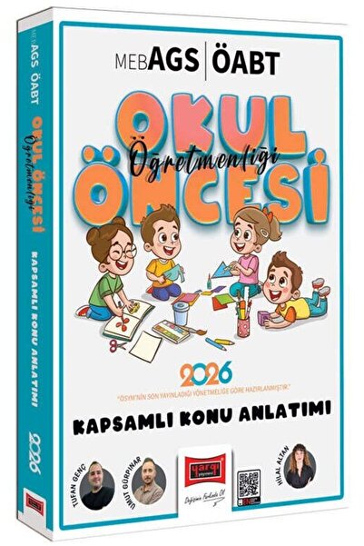 Yargı Yayınları Yargı 2026 ÖABT MEB-AGS Okul Öncesi Öğretmenliği Kapsamlı Konu Anlatımı - Tufan Genç