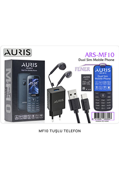 Auris ARS-MF10 Kamerasız Tuşlu Cep Telefonu (Auris Türkiye Garantili)