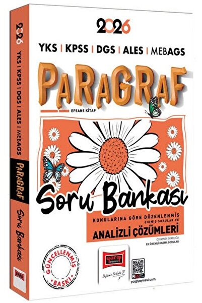 Yargı Yayınları Yargı 2026 KPSS MEB-AGS ALES DGS YKS Paragraf Soru Bankası Çö...