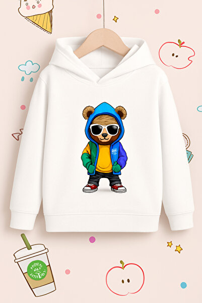 CLASSY.MODA Unisex με κουκούλα 3 Thread Ş επένδυση fleece Φούτερ με τσέπες κα...