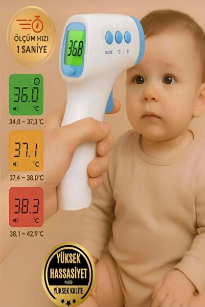 MorBebe Bebek Ateş Ölçer I Temassız Ateş Ölçer I Gıda ısı Ölçer x Kızılötesi ...