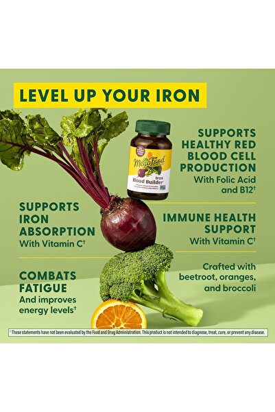 MEGAFOOD Blood Builder Tablets - 30 Tablets