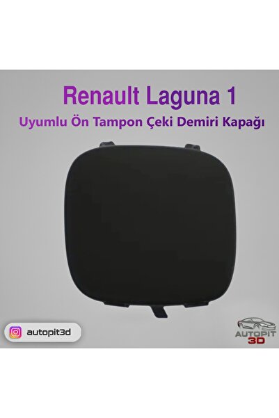 AutoPit 3D Renault Laguna 1 Uyumlu Ön Tampon Çeki Demiri Kapağı