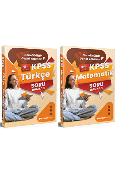 Uzman Kariyer Yayınları Uzman Kariyer 2026 KPSS Türkçe + Matematik Soru Banka...
