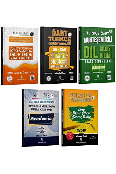 TÜRKÇE ÖABTDEYİZ ÖABT MEB-AGS Türkçe Öğretmenliği Dil Bilgisi ve Dil Bilimi 5...