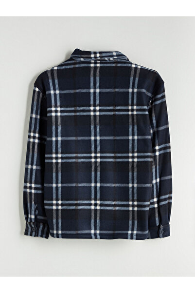 LC Waikiki Comfortable Fit Long Sleeve Plaid Men's Shirt Jacket