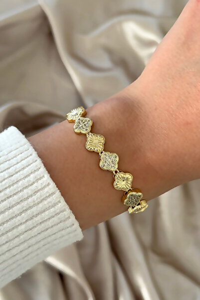 TAKIPORT Felora Model Zirkon Bileklik