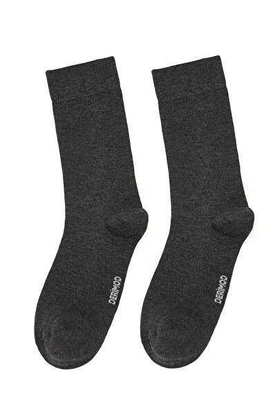 Derimod Men's Gray Bamboo Long Socks 000A2C35106F