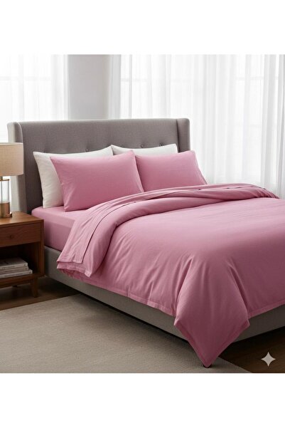 Belsina Home Single Person |   Powder Pink |   Quilt Cover & Duvet Cover |   ...