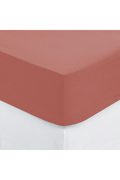Other FITTED SHEET 160x200cm COTTON pink, overlap 30cm