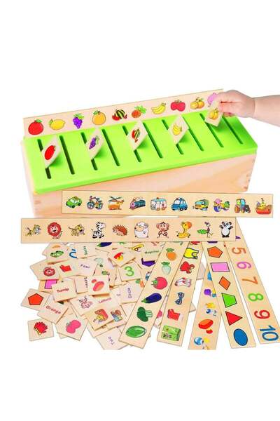 Generic Matching Box Game to Develop Vocabulary and Observation Power