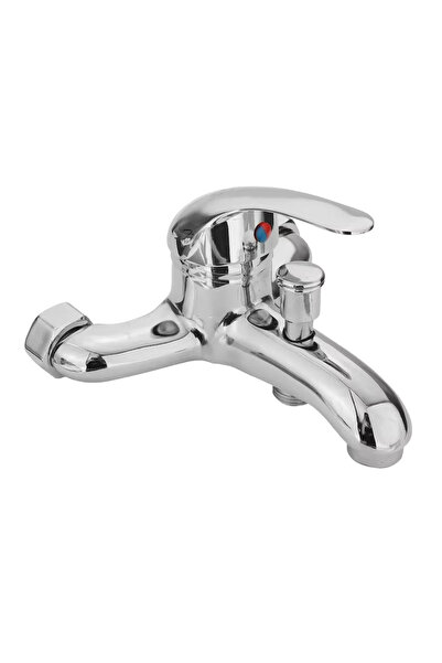 ITALOMIX Bathtub Faucet with Short Spout, Shower Head and Hose Included, Ceramic Cartridge