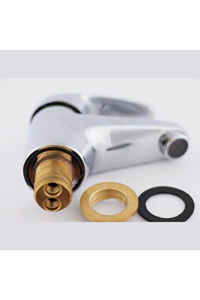 ITALOMIX Single-lever Basin Mixer, Brass, Shiny Chrome Finish