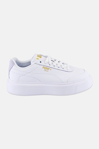 Puma Women Oslo Maja Clean Wns Lace Up Outdoor Shoes, White