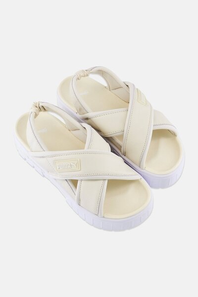 Puma Women Mayze Slingback Sandal, Ivory