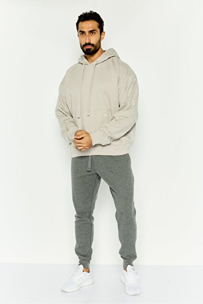 adidas Men Sportswear Fit Long Sleeves Running Sweatshirt, Grey