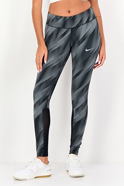 Nike Women Sportswear Fit Brand Logo Running Leggings, Multicolor