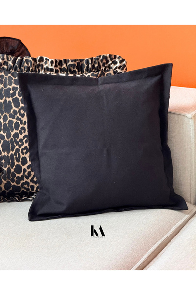 KaiAtelier Husă de pernă Lune Square din in, cu urechi