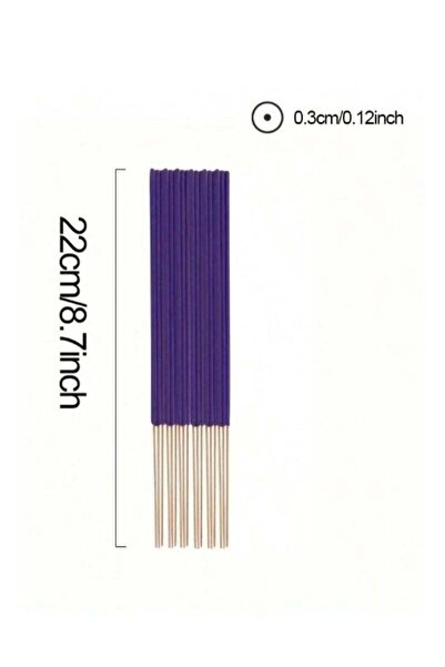 Generic Lavender Incense Sticks - 40 Pack, 22 cm