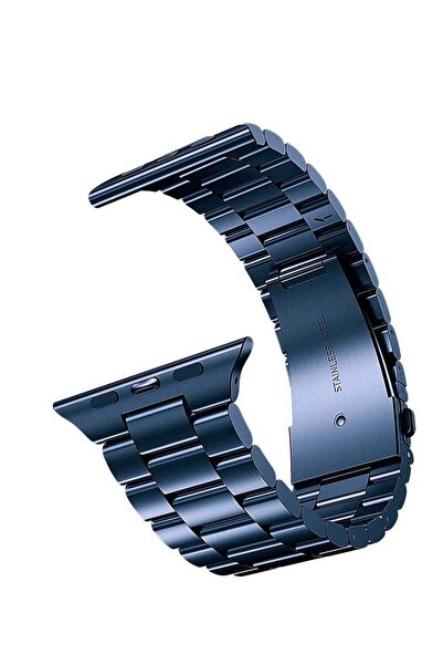 ARTCHE Generic Stainless Steel Watch Strap for Apple Watch (49/45/44/42mm) - Blue