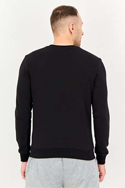 Puma Men Sportswear Fit Long Sleeve Outdoor Sweatshirt, Black