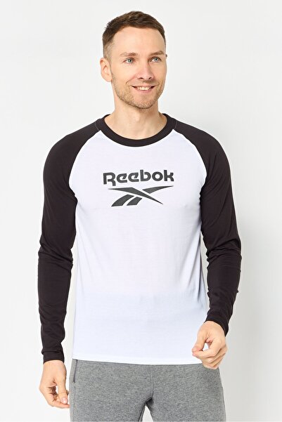 Reebok Men Sportswear Fit Long Sleeve Outdoor T-Shirt, Multicolor