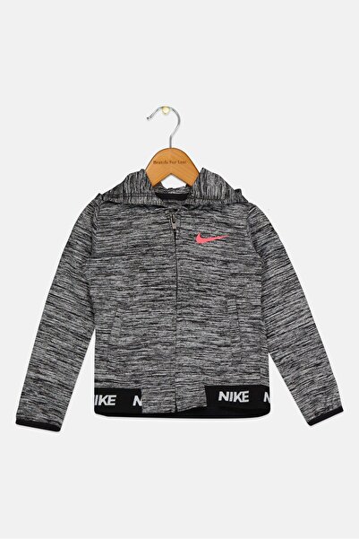 Nike Toddlers Girl Brand Logo Outdoor Hoodie Jacket, Multicolor