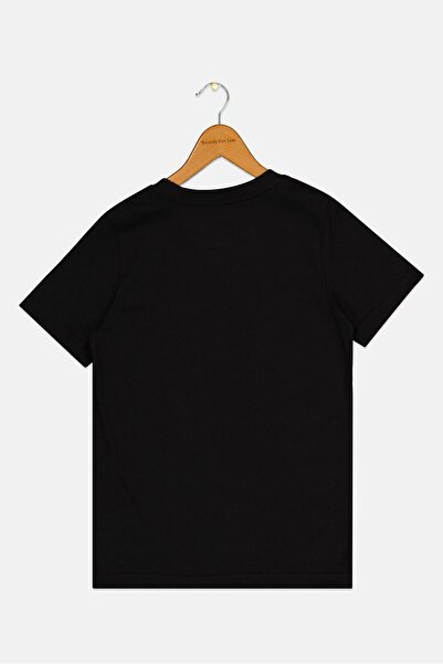 Puma Kids Boy Sportswear Fit Short Sleeve Outdoor T-Shirt, Black