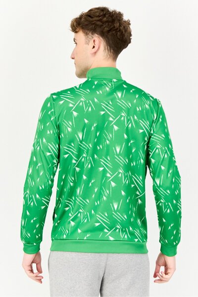 Liverpool Men Sportswear Fit Brand Logo Outdoor Goalkeeper Jacket, Green