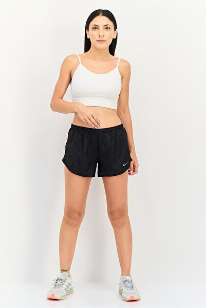 Nike Womne Dri Fit Running Shorts, Black