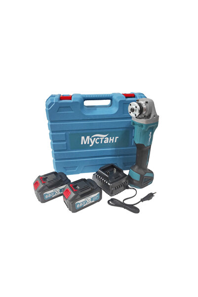 DDT Mustang angle grinder, 48V, 5 Ah, 2 batteries, 125 mm, 9000 rpm