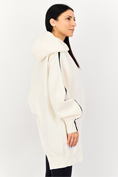 Nike Women Oversized Fit Long Sleeve Hoodies, White