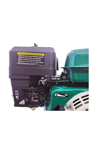 DDT Professional gasoline engine, 7.5 HP, 4-stroke, 200 CC, with double pulley included, 20 mm shaft