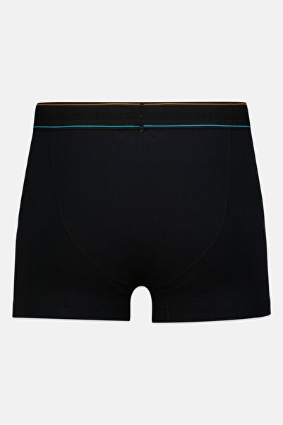 Threadbare Men 3 Pcs Brand Logo Boxer Briefs, Black