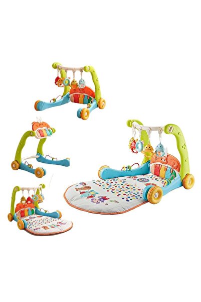 My Baby سجادة لعب للأطفال 3 في 1 من ما بيبي مع بيانو للركل واللعب، موسيقى وإض...