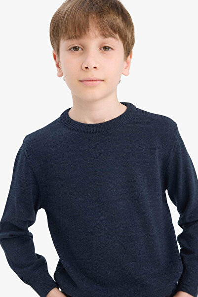 DeFacto Lacivert Erkek Çocuk Kazak A4992A8/NV168